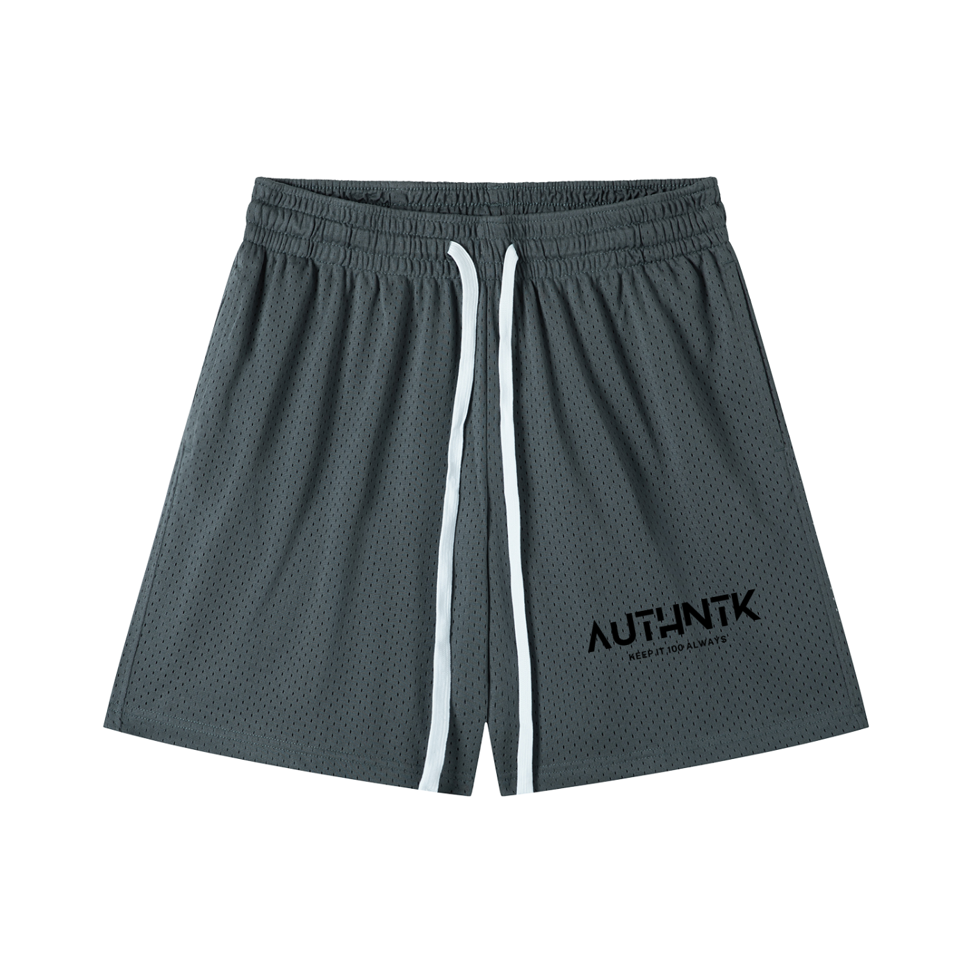 Mesh Drawstring Shorts