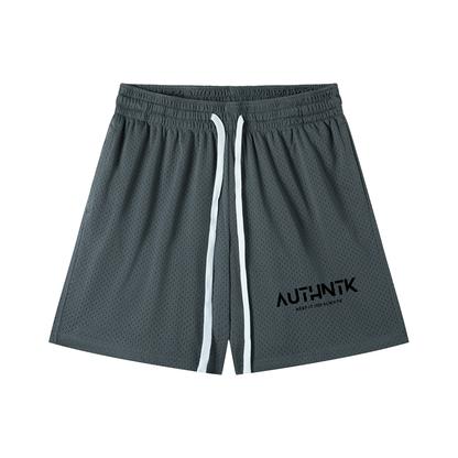 Mesh Drawstring Shorts