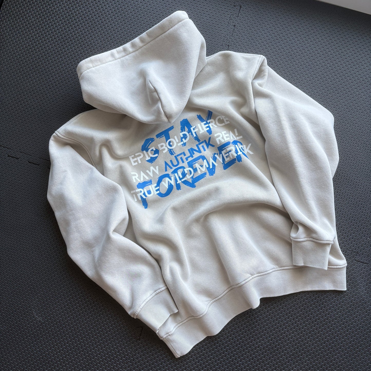 Snow Wash Oversize Hoodie