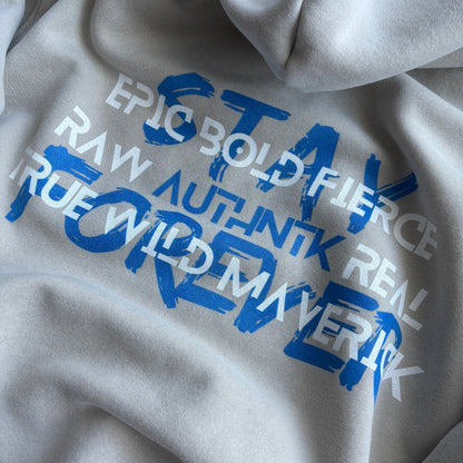 Snow Wash Oversize Hoodie
